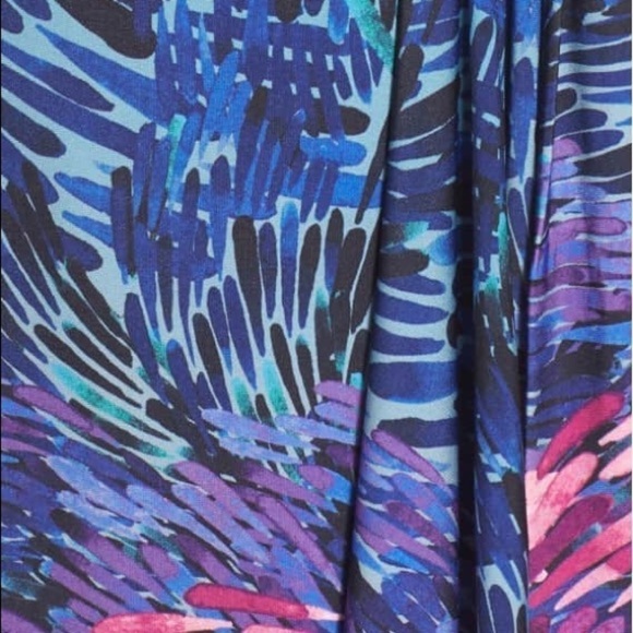 bcbgmaxazria Adele' Print Jersey Wrap Dress - Picture 6 of 9